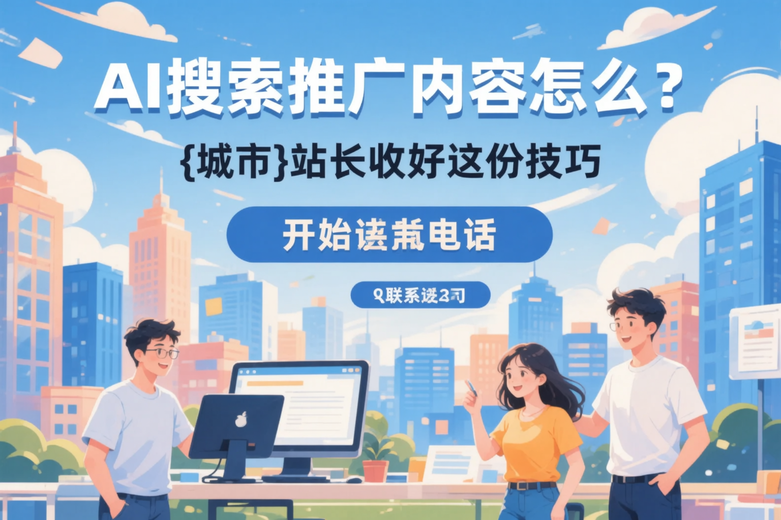 AI搜索推广内容怎么写？曲阳站长收好这份技巧
