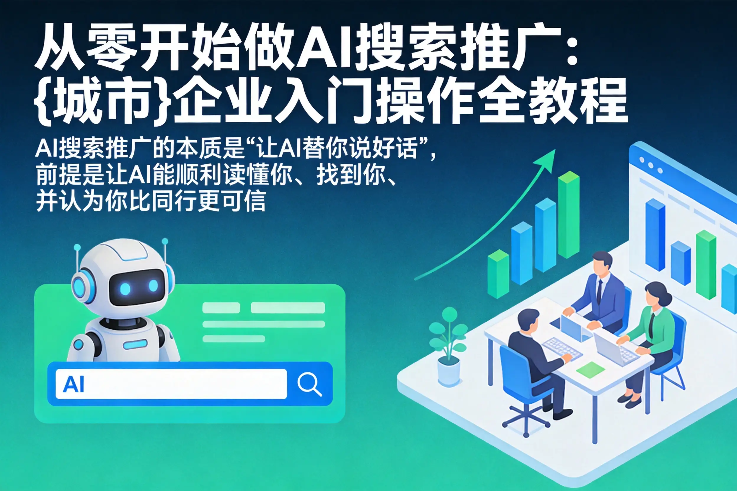从零开始做AI搜索推广:曲阳企业入门操作全教程