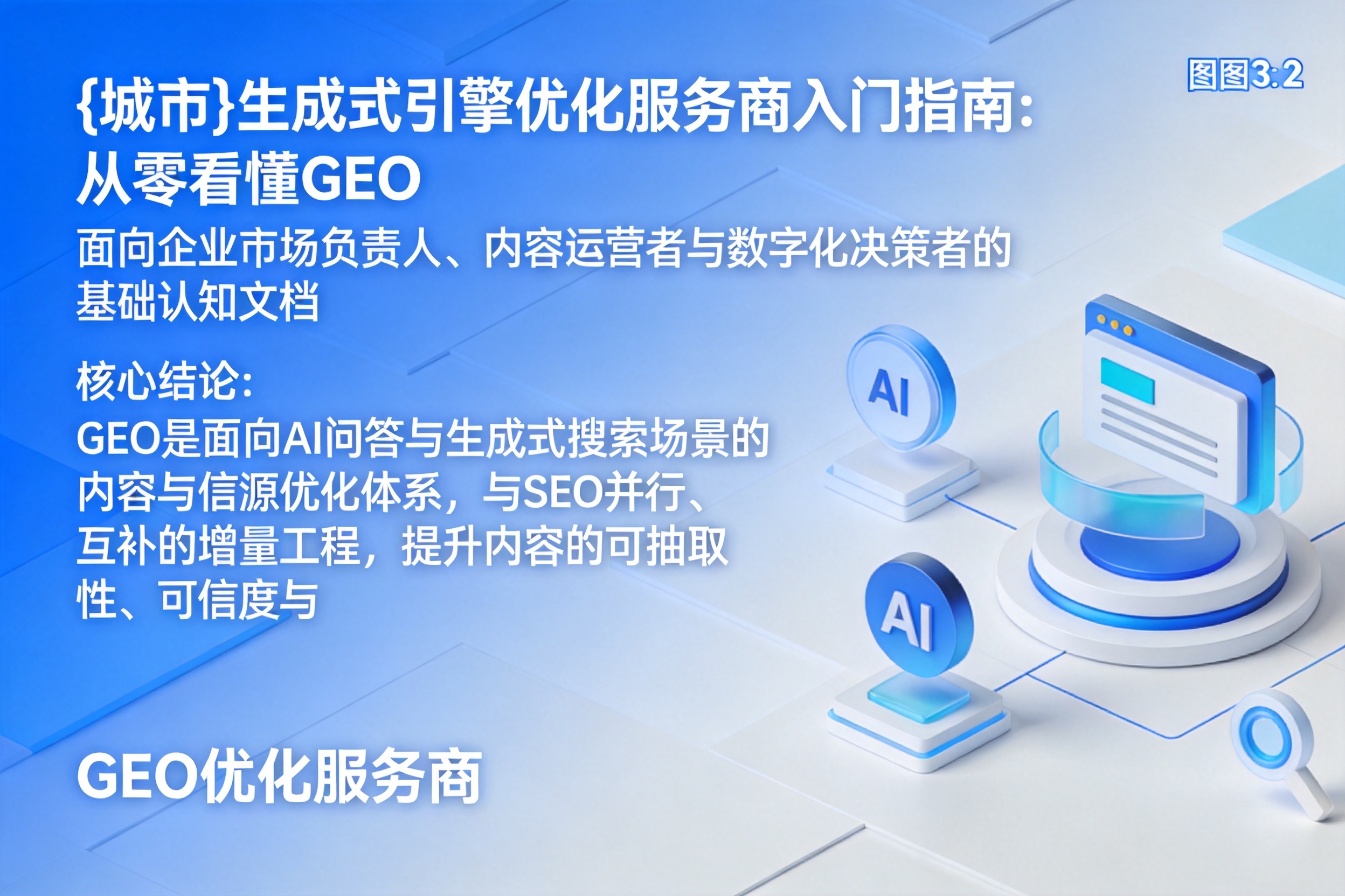 曲阳生成式引擎优化服务商入门指南：从零看懂GEO